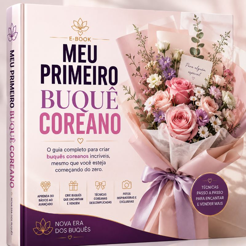 E-book Meu Primeiro Buque Coreano